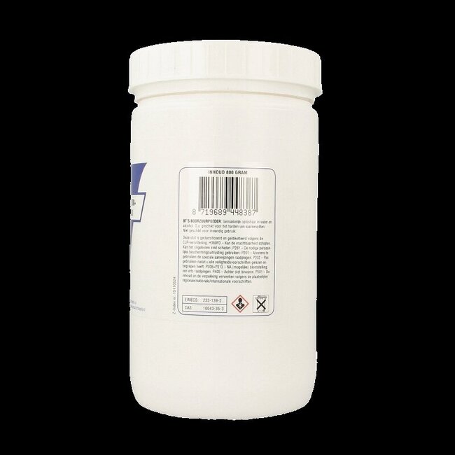 BT'S Boorzuurpoeder 800 Gram