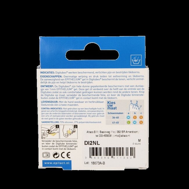 Epitact Digitube M 5cm 4 Stuks