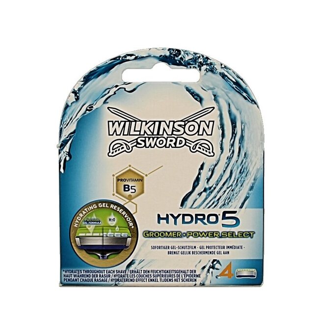 Hydro 5 groomer power select mesjes  4 Stuks