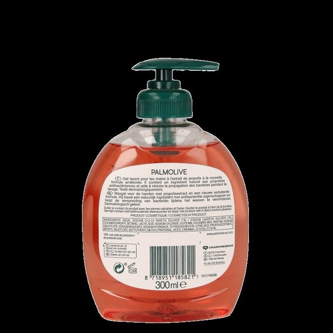 Palmolive Vloeibaar zeep hygiene plus met pomp 300 Milliliter
