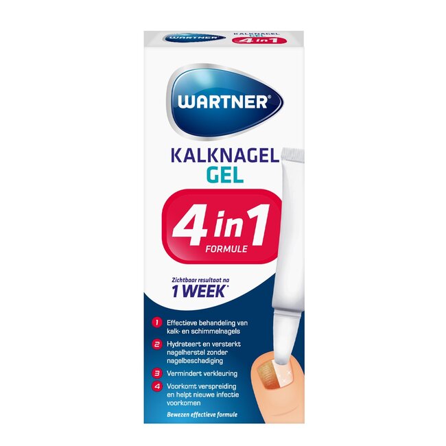 Kalknagelgel 4 in 1  7 Milliliter