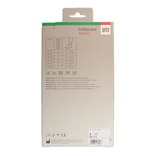 Cellacare Malleo comfort enkelbandage maat 2 1 Stuks