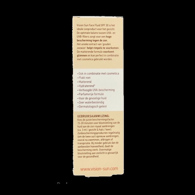 Vision Face fluid SPF30 50 Milliliter