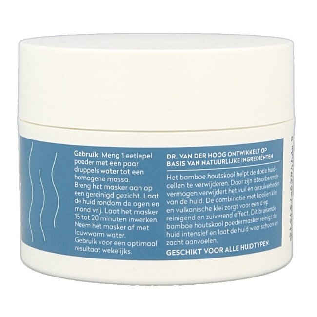 Dr. van der Hoog Poedermasker houtskool 70 Gram