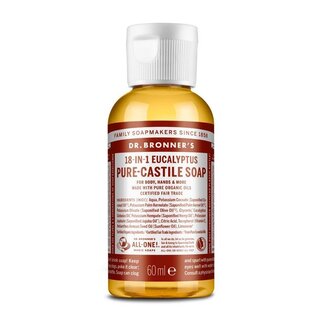 Dr Bronners Liquid soap eucalyptus 60 Milliliter