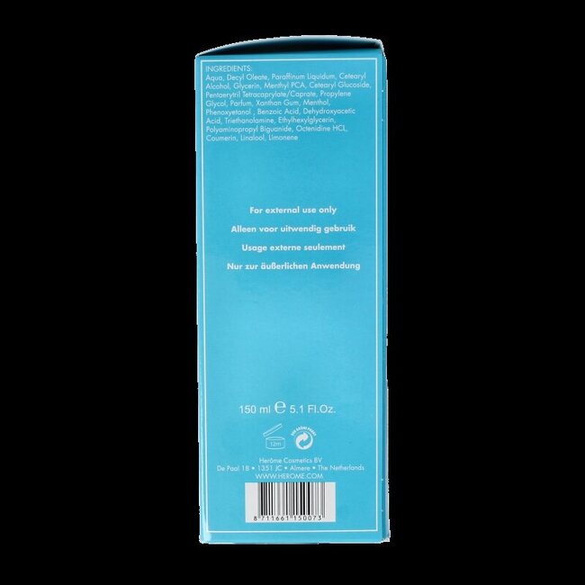 Herôme Crème de protection quotidienne pour les pieds 150 ml