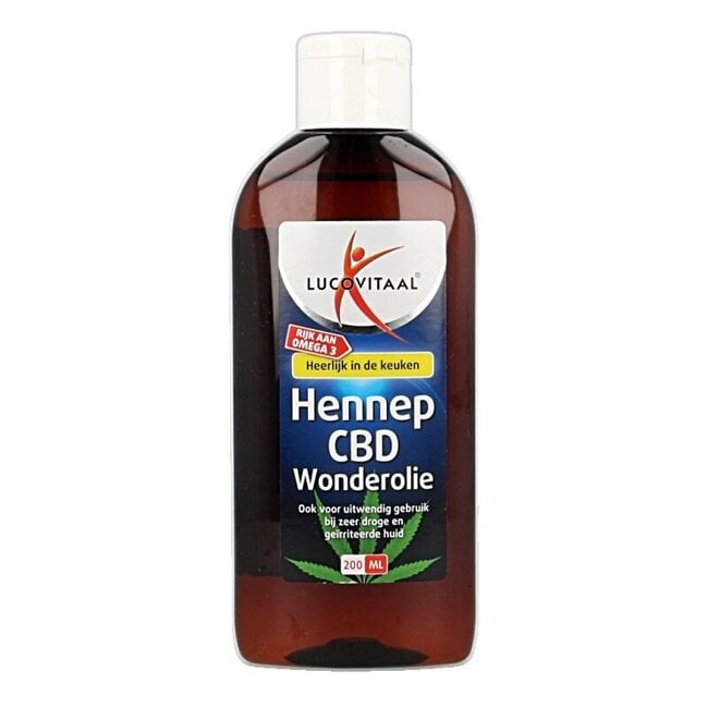 Hennep CBD huidwonder olie 200 Milliliter