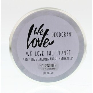 We Love The planet 100% natural deodorant so sensitive 48 Gram