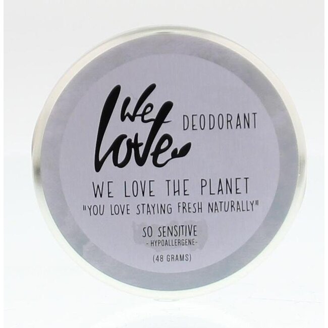 The planet 100% natural deodorant so sensitive 48 Gram