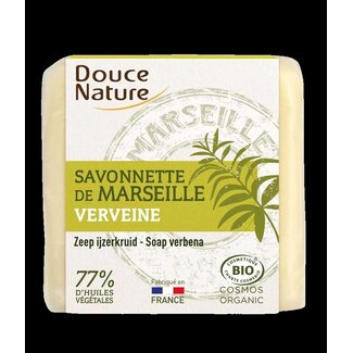 Douce Nature Zeep Marseille ijzerkruid/verbena bio 100 Gram