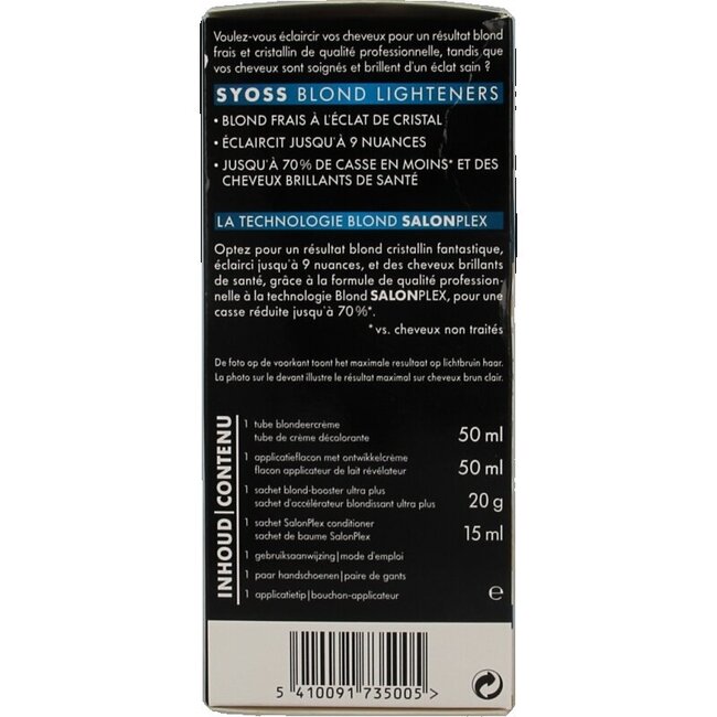 Syoss Colors crème décolorante 13-0 ultra plus 1 kit