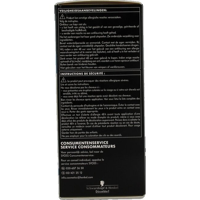 Syoss Colors creme 13-0 ultra plus lightener  1 Set