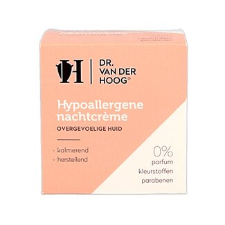 Dr. van der Hoog Dr. van der Hoog Crème de nuit hypoallergénique 50 ml