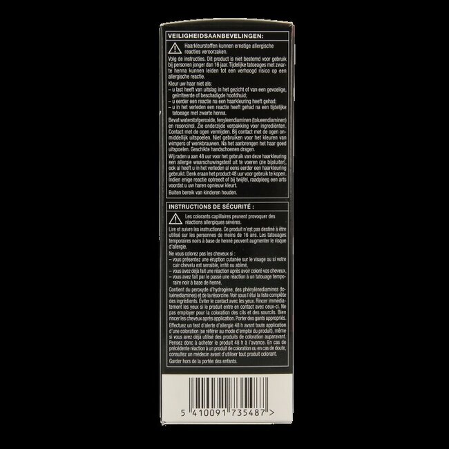 Syoss Color baseline 1-1 black haarverf  1 Set