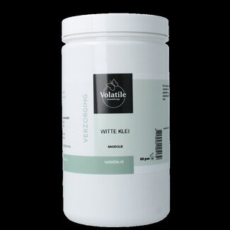 Volatile Witte klei poeder 500 Gram