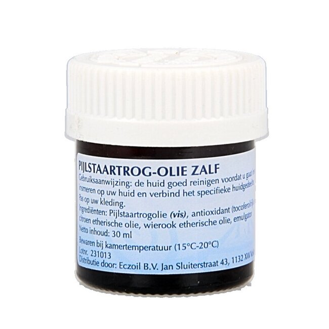 Pijlstaartrogolie zalf 30 Milliliter