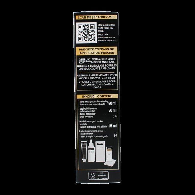 Syoss Color Oleo Intense 4-50 Brun Glacé Coloration Permanente 1 Kit