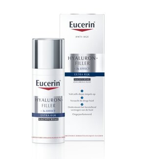 Eucerin Eucerin Hyaluron extra rijk nachtcreme (zeer) droge huid 50 Milliliter