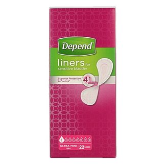 Depend Depend Lady Ultra Mini 22 Pièces