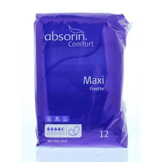 Absorin Absorin Comfort Finette Maxi, 12 pièces