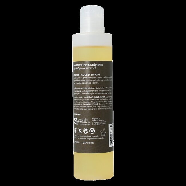 Huile d'argan SoriaBel 200 ml