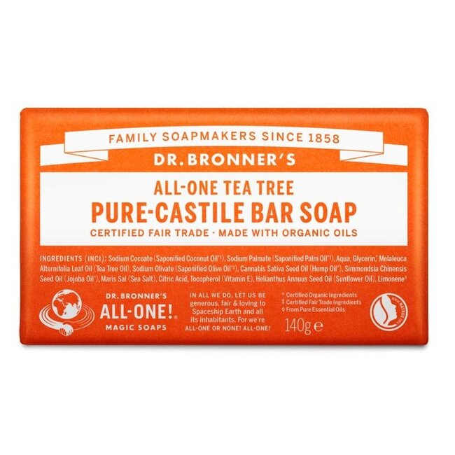 Barsoap tea tree 140 Gram