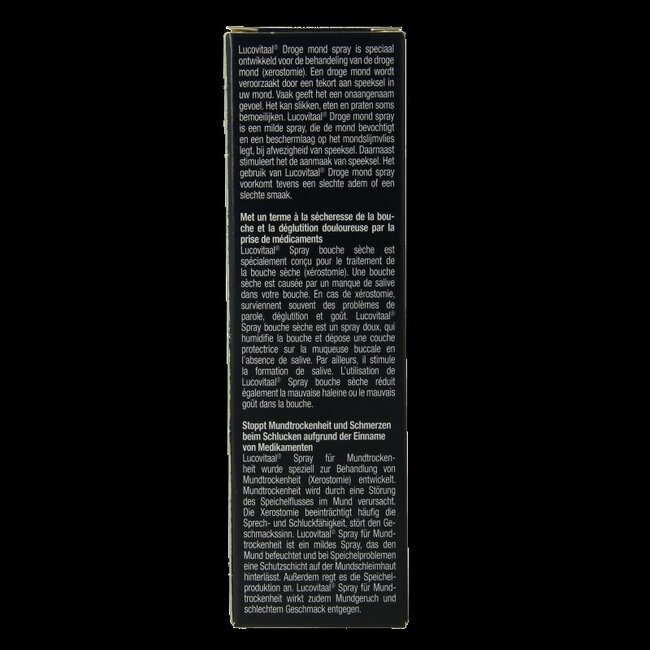 Lucovitaal Spray bouche sèche 20 ml