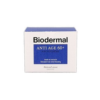 Biodermal Nachtcreme anti-age 60+ 50 Milliliter