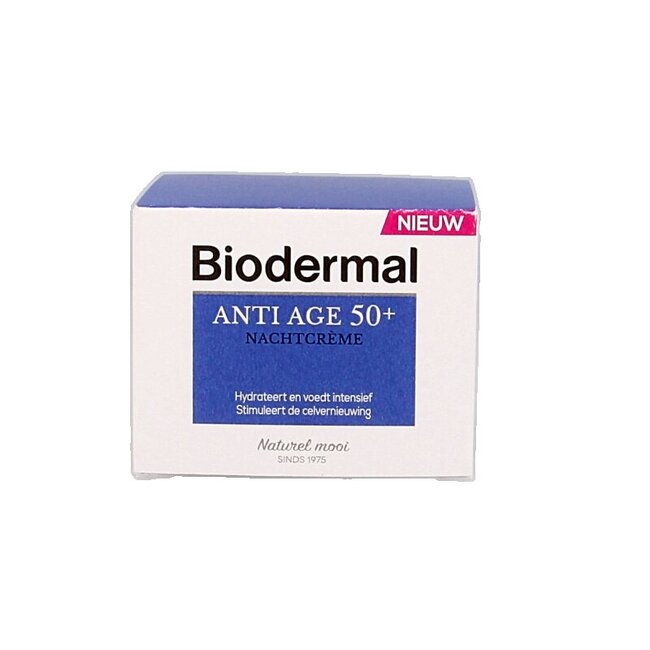 Biodermal Crème de nuit anti-âge 50+ 50 ml