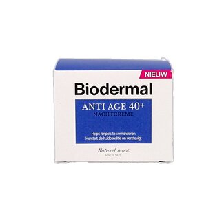 Biodermal Biodermal Crème de nuit anti-âge 40+ 50 ml