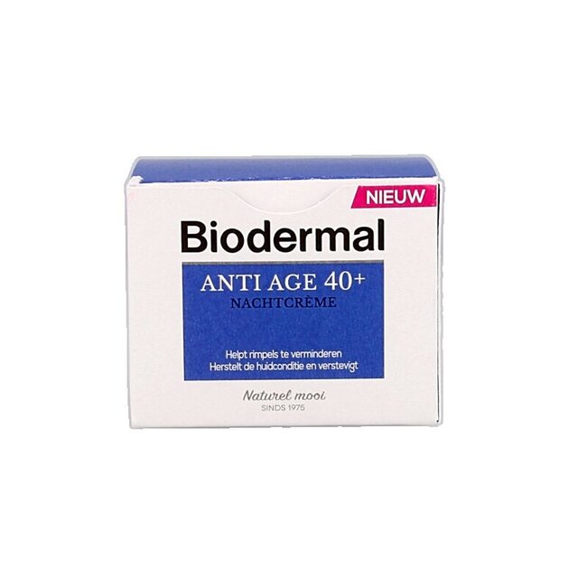 Biodermal Nachtcreme anti-age 40+ 50 Milliliter