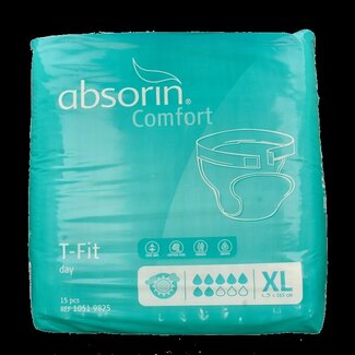 Absorin Absorin Comfort t-fit day taille XL 15 pièces