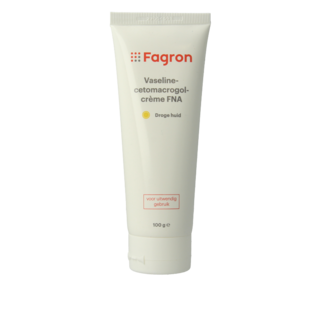 Fagron Fagron Crème vaseline cétomacrogol 100 g
