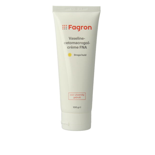 Fagron Vaselinecetomacrogol creme 100 Gram