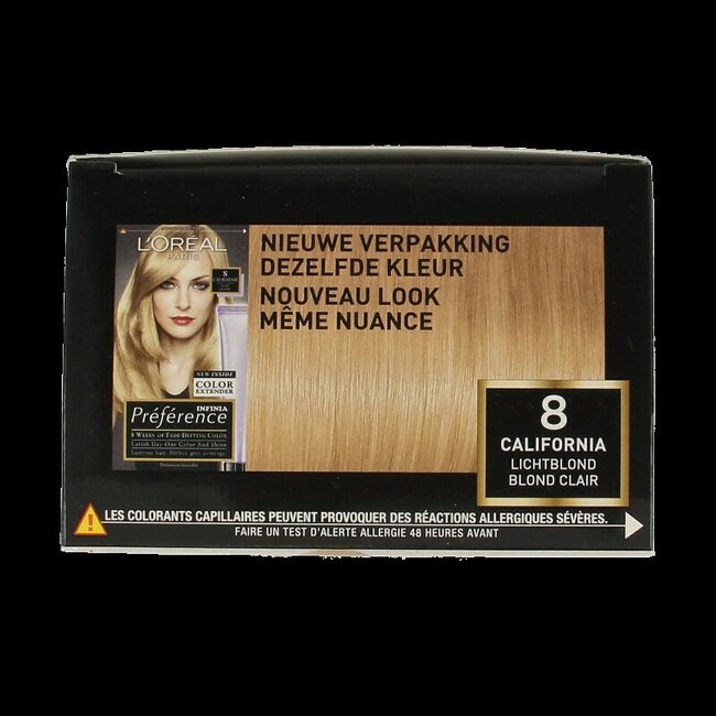 Preference 8 Californie lichtblond 1 Set