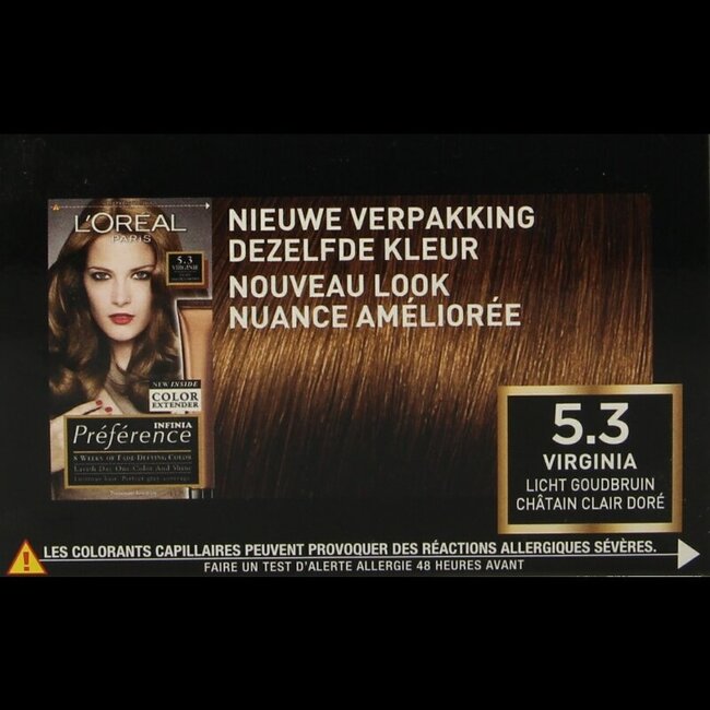 Preference 5.3 Virgin licht goudbruin 1 Set