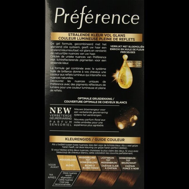 Preference 5.3 Virgin licht goudbruin 1 Set