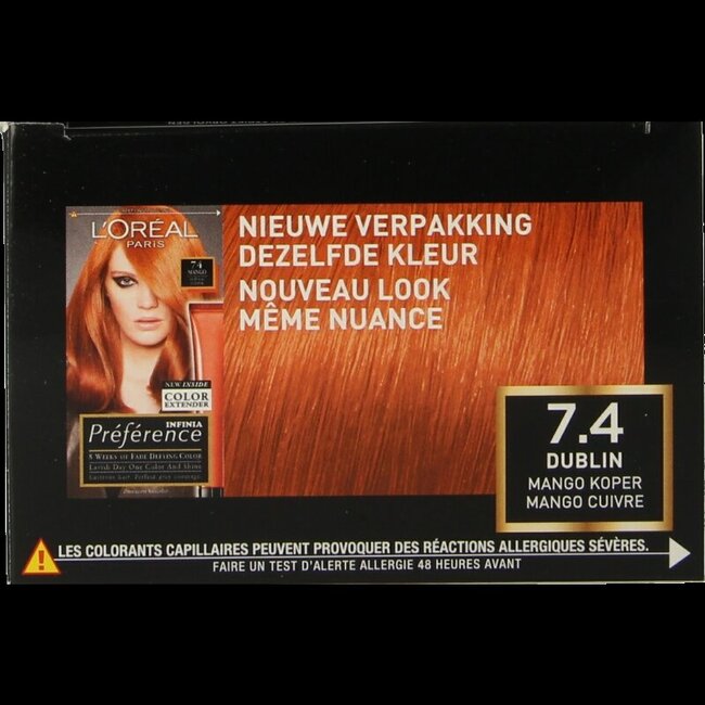 Preference 7.4 Dublin mango koper 1 Set