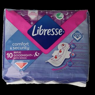 Libresse Libresse Maxi Goodnight 10 pièces
