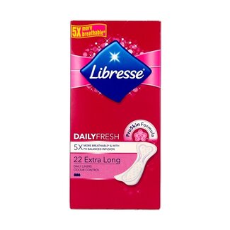 Libresse Libresse Protège-slips extra long 22 pièces