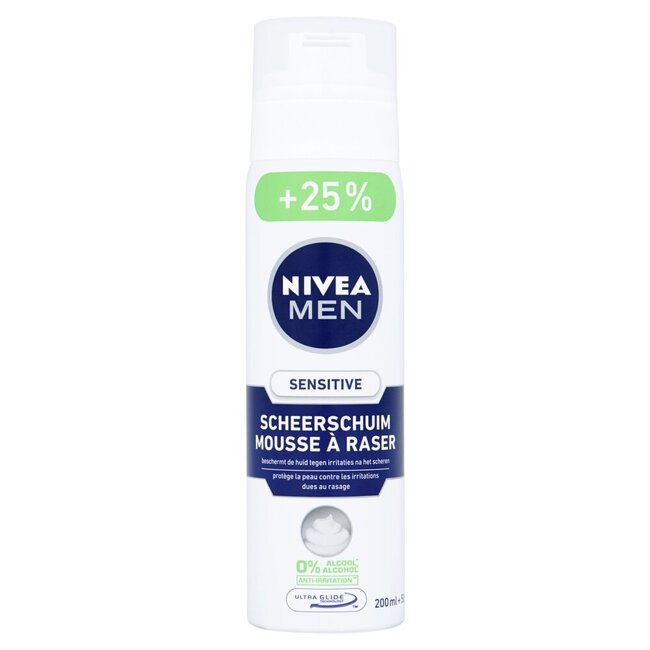 Men scheerschuim sensitive 250 Milliliter