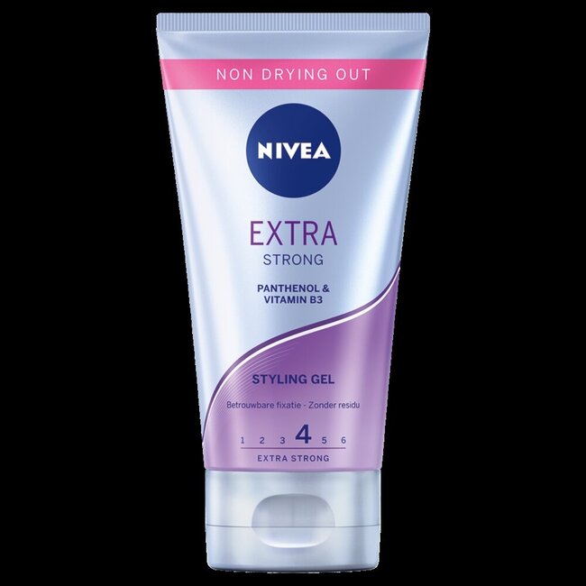 Hair care styling gel extra sterk 150 Milliliter
