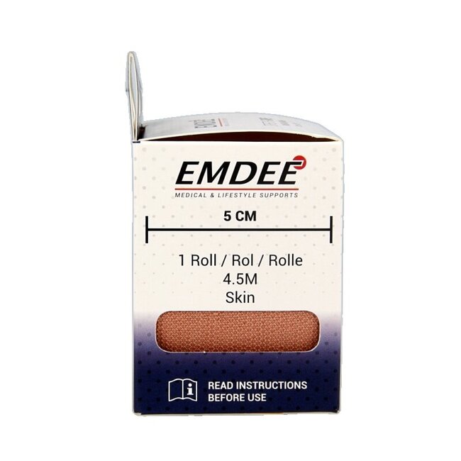 Emdee Easystretch tape 5cm x 4.5m 1 Stuks