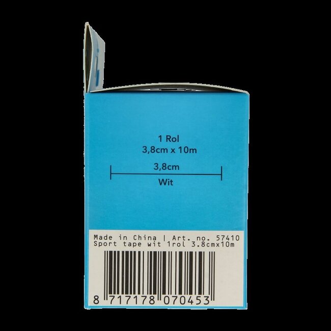 Emdee Sport Tape 3,8 cm x 10 m blanc 1 pièce