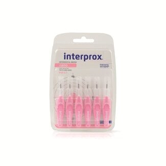 Interprox Nano roze 6 Stuks