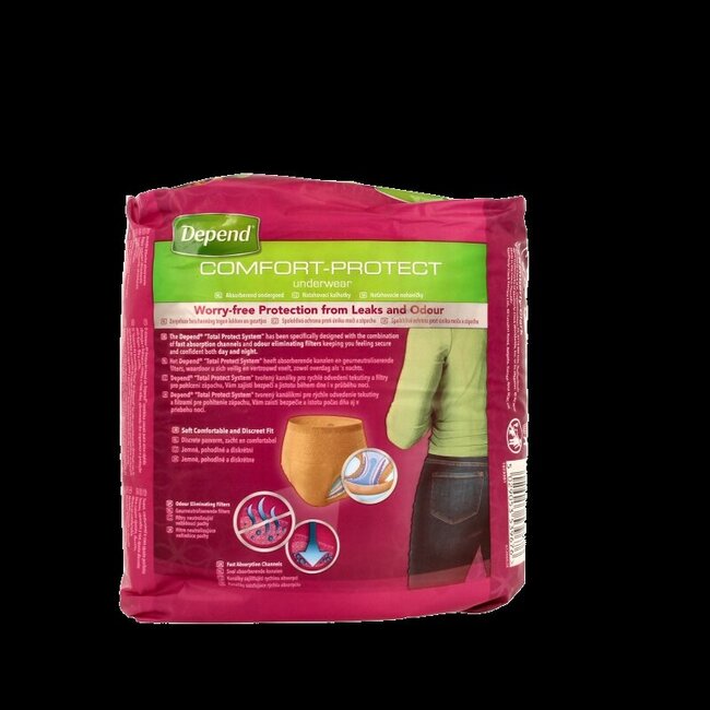 Depend Pants Normal Taille L 9 Pièces