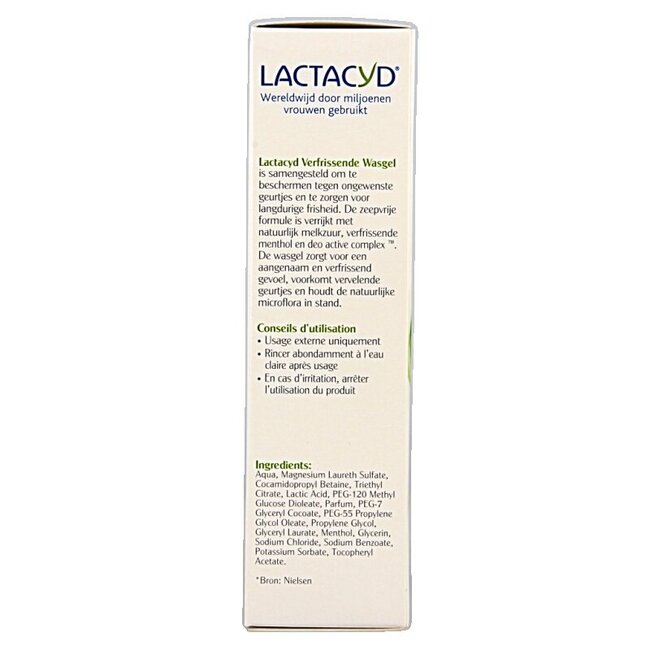 Lactacyd Wasemulsie verfrissend 200 Milliliter