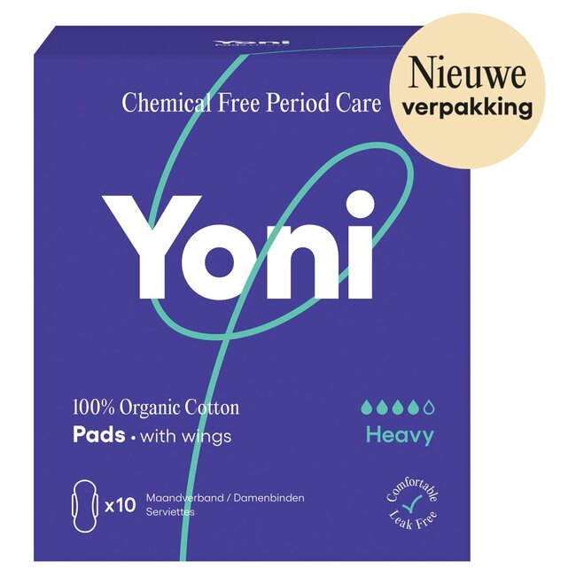 Maandverband heavy met vleugels 10 Stuks