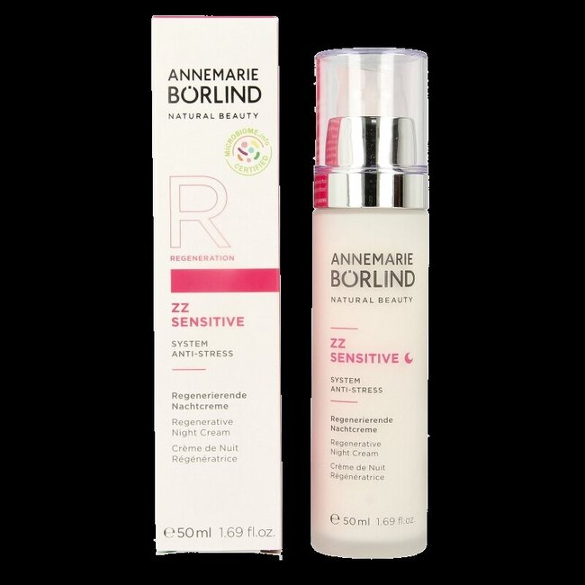Borlind ZZ Sensitive crème de nuit régénératrice 50 ml