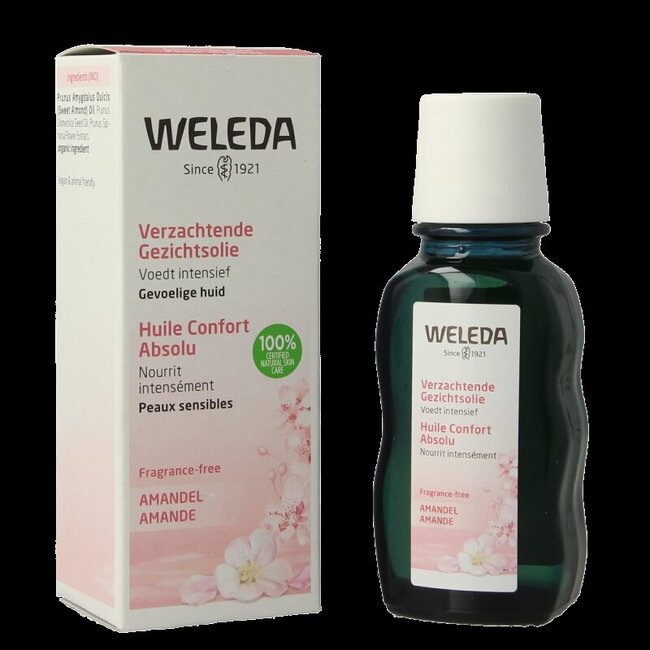 Weleda Huile de soin apaisante à l'amande 50 ml
